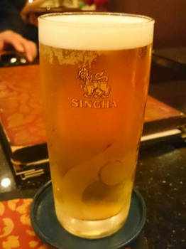 シンハービール樽生（タイから直輸入）.JPG